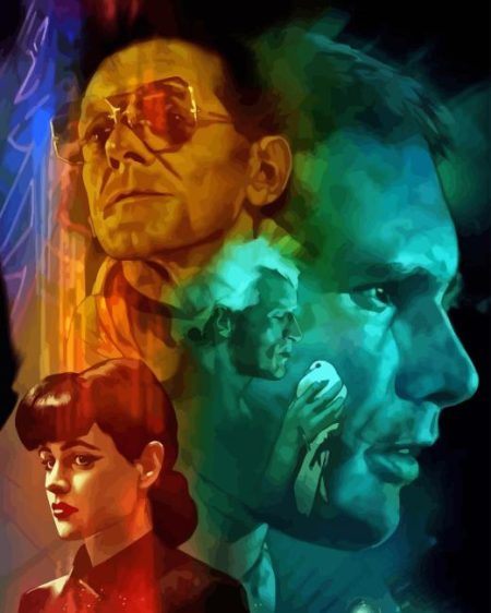 Blade Runner Characters Diamond Painting