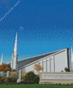 Boise Idaho Temple Diamond Painting