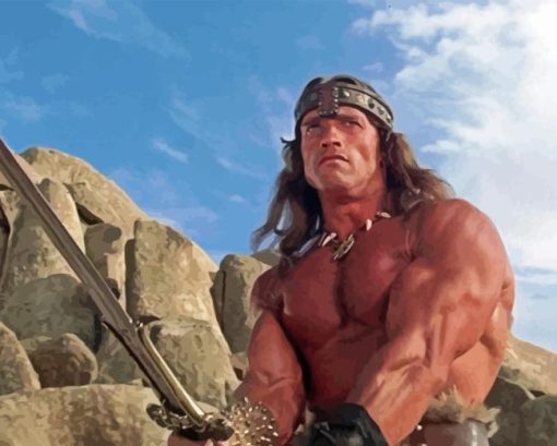 Conan Barbarian Character Diamond Painting