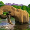 Deinotherium Animal Diamond Painting