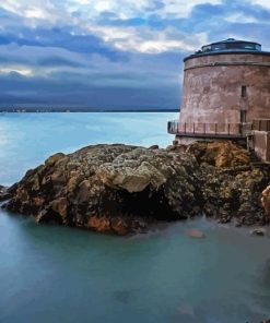 Dublin Martello Tower Diamond Painting