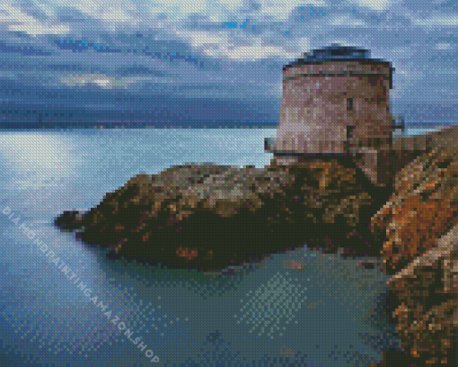 Dublin Martello Tower Diamond Painting