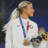 Julie Ertz Footballer Diamond Painting