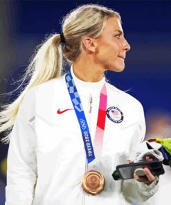 Julie Ertz Footballer Diamond Painting