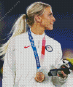 Julie Ertz Footballer Diamond Painting