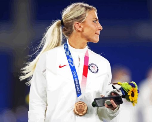 Julie Ertz Footballer Diamond Painting