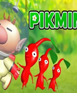 Pikmin Video Game Diamond Painting