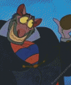 Professor Ratigan Character Diamond Painting