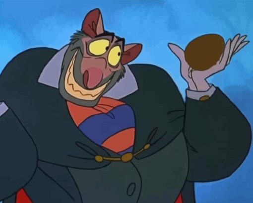 Professor Ratigan Character Diamond Painting