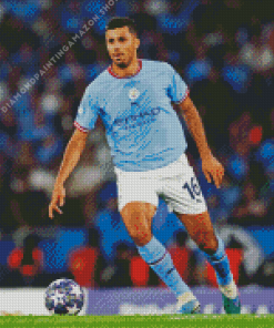 Rodri Football Player Diamond Painting