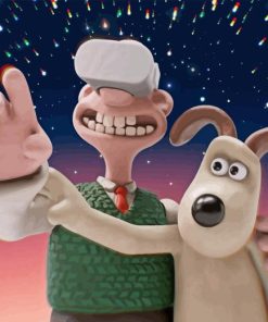 Wallace And Gromit Diamond Painting