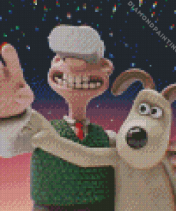 Wallace And Gromit Diamond Painting