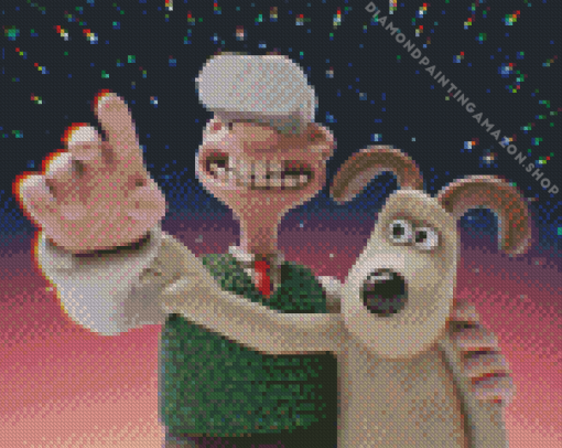 Wallace And Gromit Diamond Painting