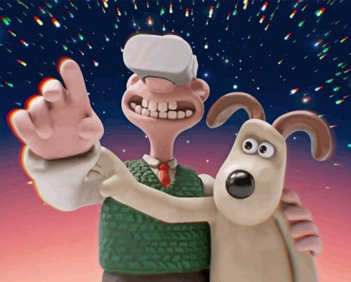 Wallace And Gromit Diamond Painting