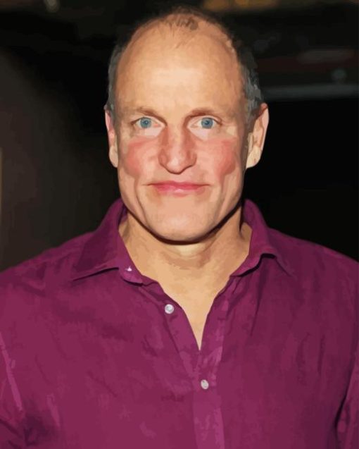 Woody Harrelson Actor Diamond Painting