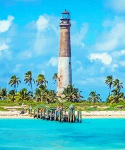 Dry Tortugas Lighthouse Diamond Painting