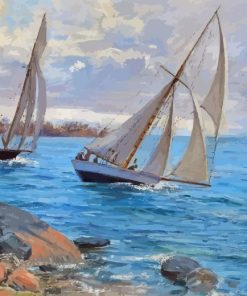 Sailing By Elin Danielson Diamond Painting