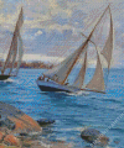 Sailing By Elin Danielson Diamond Painting