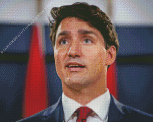 Justin Trudeau Diamond Painting