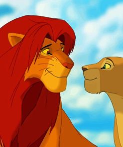 Nala And Simba Disney Diamond Painting