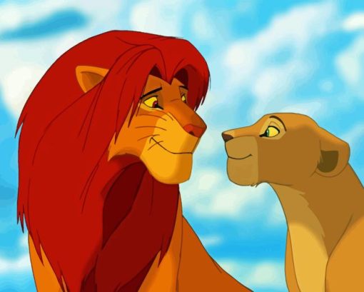 Nala And Simba Disney Diamond Painting