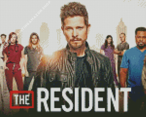 The Resident Movie Poster Diamond Painting