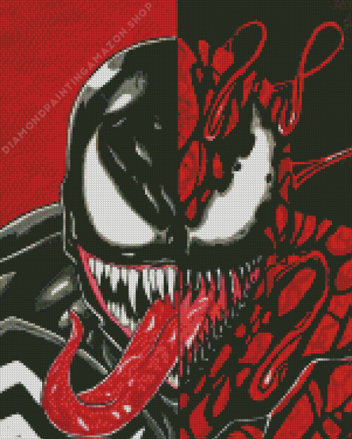 Venom And Carnage Movie Diamond Painting