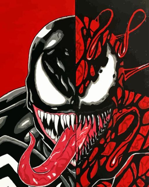 Venom And Carnage Movie Diamond Painting