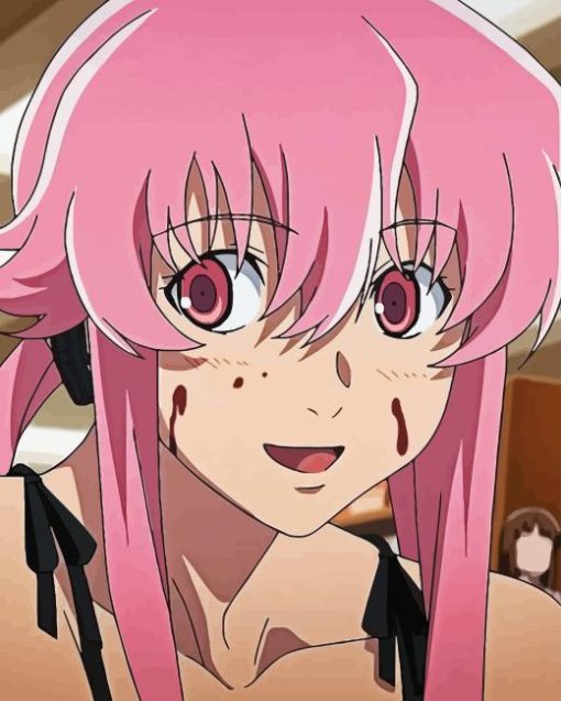 Yuno Gasai Anime Girl Diamond Painting