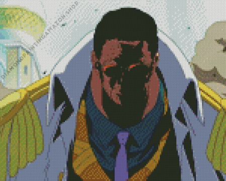 Kizaru One Piece Diamond Painting