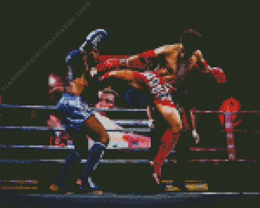 Muay Thai Diamond Painting