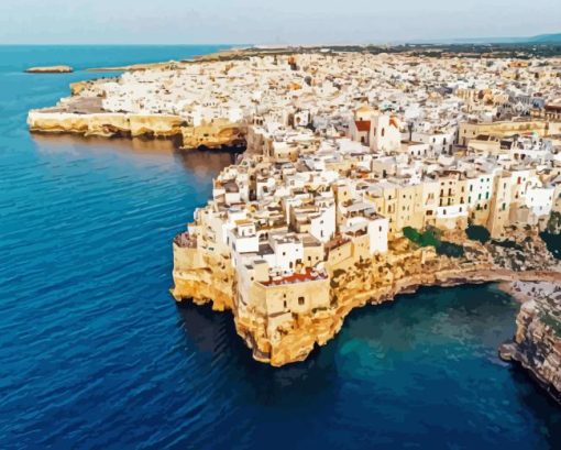 Polignano A Mare Diamond Painting