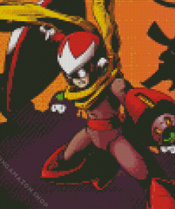 Proto Man Diamond Painting