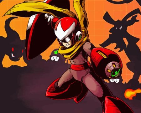 Proto Man Diamond Painting