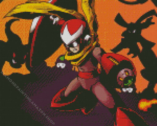 Proto Man Diamond Painting