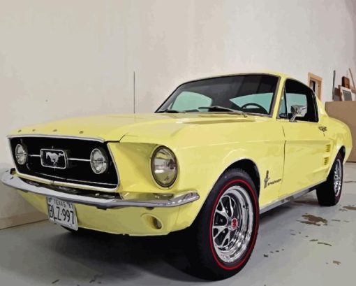 Mustang Fastback Diamond Painting