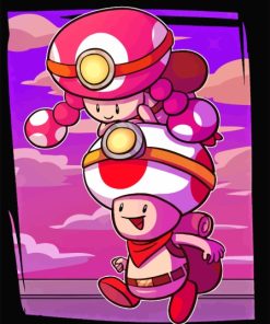 Aesthetic Toadette Diamond Painting