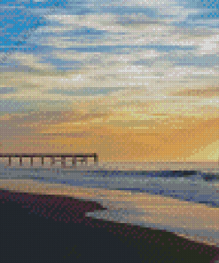 Atlantic Beach Sunset Diamond Painting