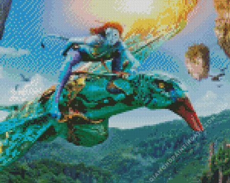 Avatar Dragon Diamond Painting