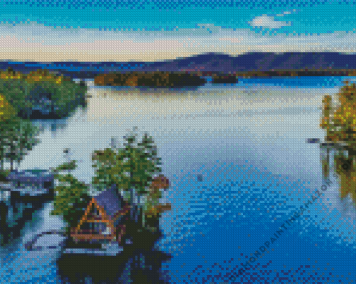 Lake Winnipesaukee Diamond Painting