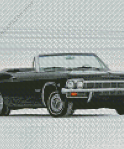 Black 1965 impala Diamond Painting