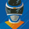 Blue Power Ranger Diamond Painting