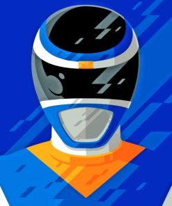 Blue Power Ranger Diamond Painting