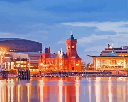 Cardiff Bay Diamond Painting