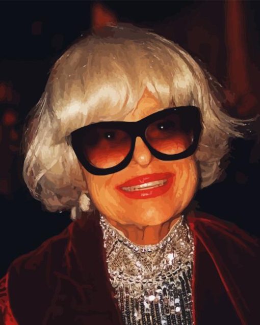 Carol Channing Diamond Painting