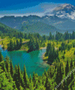 Cascade Range Diamond Painting