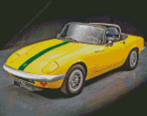 Classic Lotus Elan Diamond Painting