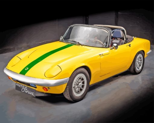 Classic Lotus Elan Diamond Painting