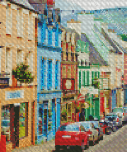 Buildings In Kenmare Diamond Painting