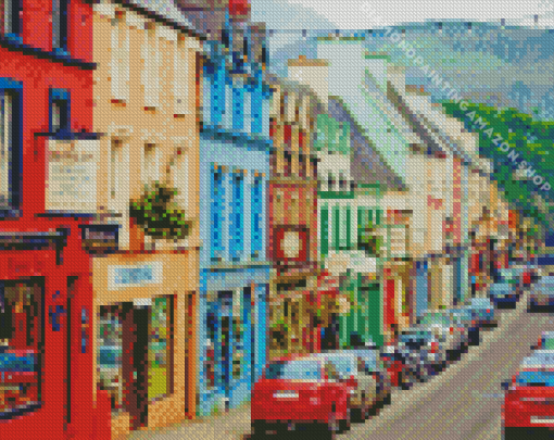 Buildings In Kenmare Diamond Painting